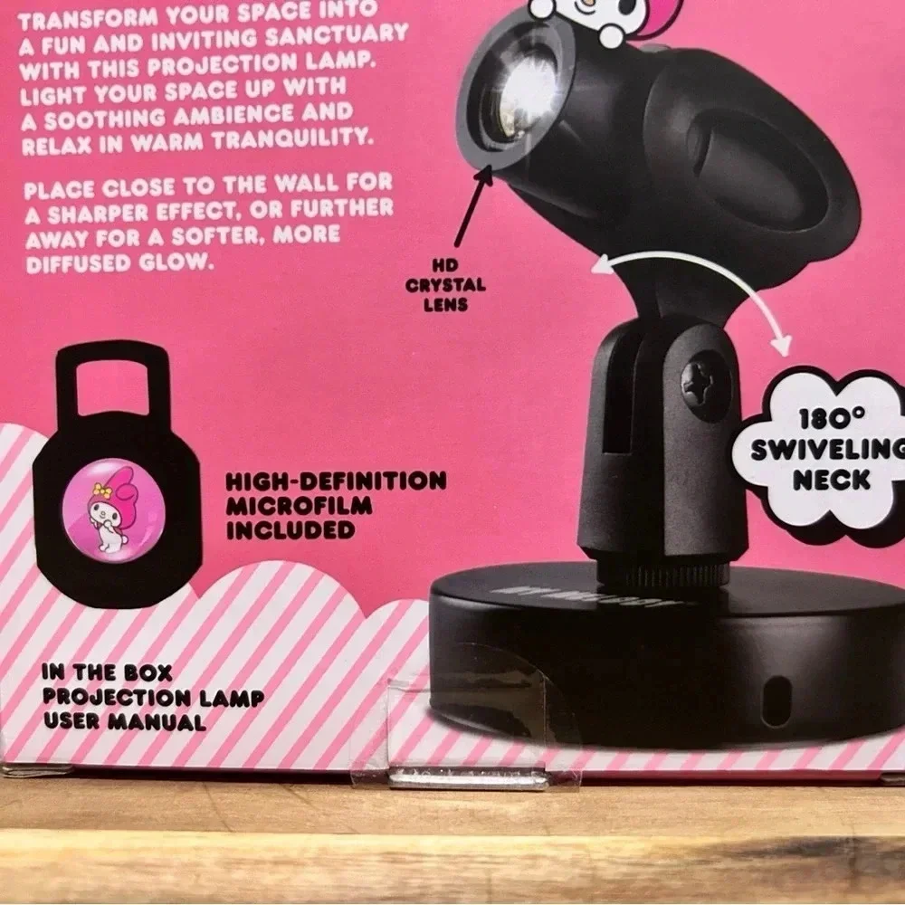 MY MELODY AMBIENT WALL PROJECTION. DELIGHTFUL AMBIANCE. USB POWERED. BRAND NEW! - Picture 8 of 12